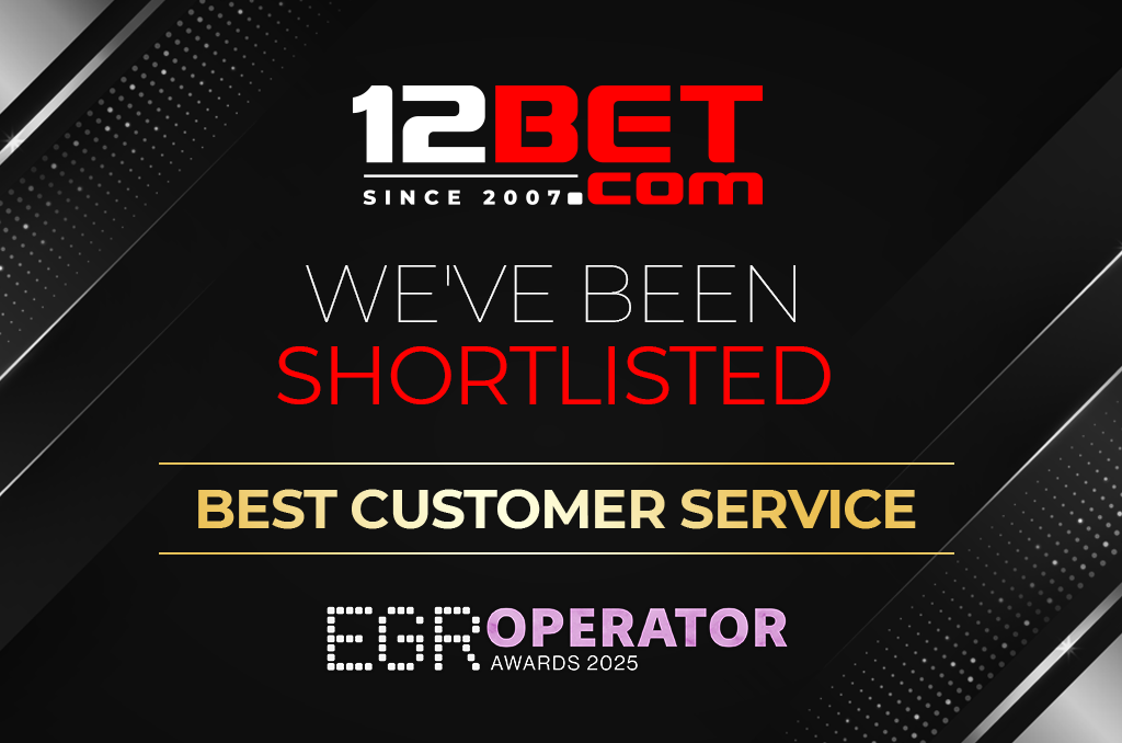 12BET Raih Nominasi “Layanan Pelanggan Terbaik” di EGR Operator Awards